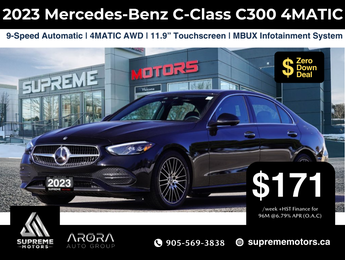 2023 Mercedes-Benz C-Class C300 4MATIC SEDAN
