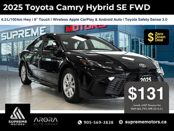 2025 Toyota Camry Hybrid SE FWD