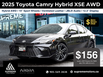 2025 Toyota Camry Hybrid XSE AWD