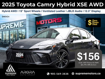 2025 Toyota Camry Hybrid XSE AWD