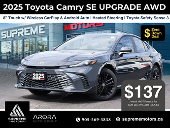 2025 Toyota Camry SE UPGRADE AWD