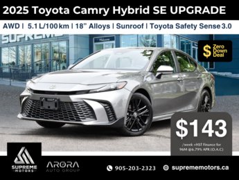 2025 Toyota Camry SE Upgrade