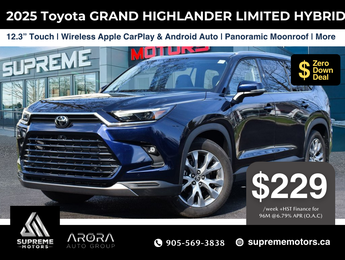 2025 Toyota GRAND HIGHLANDER HYBRID LIMITED HYBRID AWD