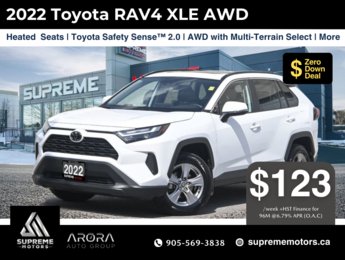 2022 Toyota RAV4 XLE
