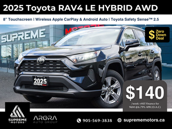 2025 Toyota RAV4 LE HYBRID AWD