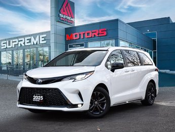 2025 Toyota Sienna XSE AWD Technology
