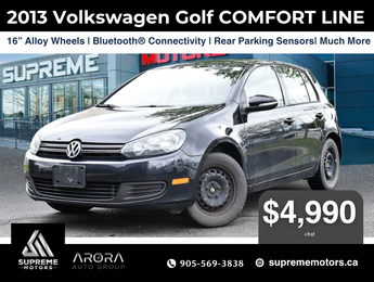 2013 Volkswagen Golf COMFORT LINE
