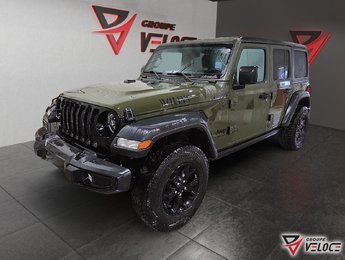 Jeep Wrangler Willys *V6, 2 TOITS, SIEGES CHAUFFANTS* 2023