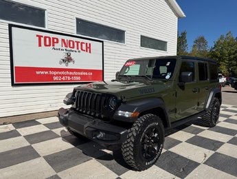 Jeep Wrangler Willys | Rugged AWD 4x4 | A/C & Rear Camera 2023