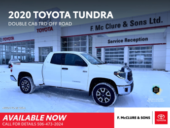 Toyota Tundra DOUBLE CAB 2020