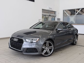 Audi A3 PROGRESSIV+S LINE+CUIR+AWD 2018