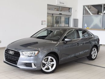 2019 Audi A3 CUIR+TOIT PANO+BAS KM+MAG