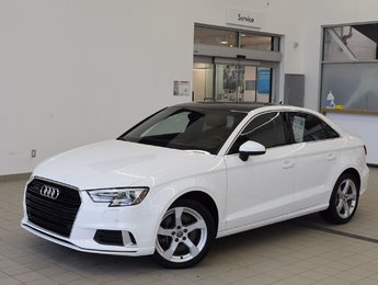 2019 Audi A3 AWD+CUIR BRUN+BAS KILO+LED