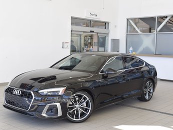 2020 Audi A5 Sportback PROGRESSIV+NAV+NOIR SUR NOIR