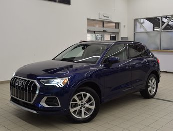 2022 Audi Q3 45+228 HP+AWD+CUIR+TOIT+
