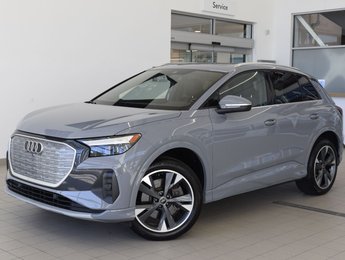 2024 Audi Q4 e-tron HITCH+CUIR+AWD+LED+COCKPIT