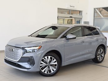 2025 Audi Q4 e-tron CUIR+TOIT PANO+THERMOPOMPE