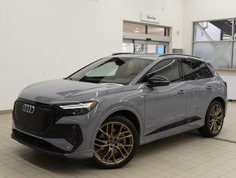 2025 Audi Q4 e-tron 55+PREMIUM+BLACK OPTIK+AWD
