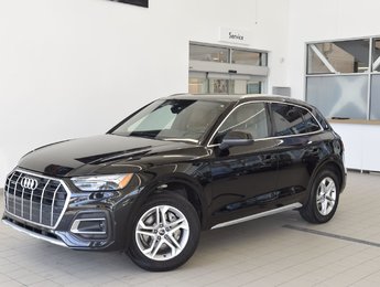 2021 Audi Q5 BAS KM+CUIR BRUN+AWD+MAG