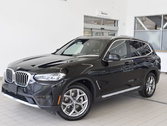 2024 BMW X3 XDrive30i+NOIR SUR NOIR+PREM PACK