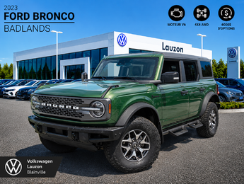 Ford Bronco BADLANDS+ V6 ECOBOOST+4X4+ 2023