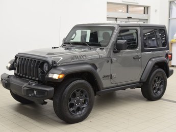 Jeep Wrangler Willys+4X4+NAV+AUTO+V6+MAG NOIR 2023