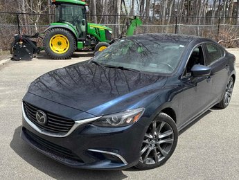 2017  Mazda6 GT+CUIR+LED+HUD+TOIT+WOW
