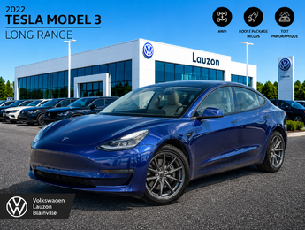 Tesla Model 3 LONG RANGE+AWD+BOOST+CUIR 2022