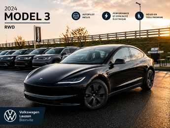 Tesla Model 3 SR+CUIR+TOIT PANO+LED+NAV 2024