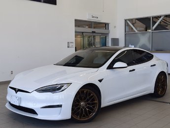 2021 Tesla Model S PLAID+1020HP+CUIR BEIGE+