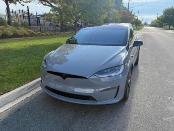 Tesla Model X PLAID+FULL WRAP NARDO GREY 2024