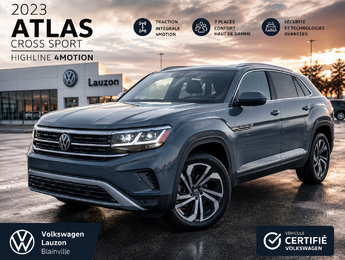 Volkswagen Atlas Cross Sport HIGHLINE+CUIR+TOIT+V6+WOW 2023