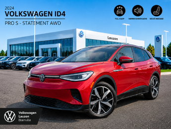 2024 Volkswagen ID.4 Pro S+AWD+CUIR+LED+CAMERA