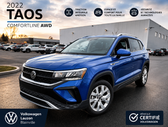 2022 Volkswagen Taos COMFORTLINE+TOIT PANO+AWD