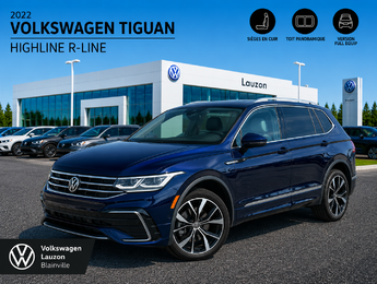 2022 Volkswagen Tiguan HIGHLINE+R LINE+CUIR+TOIT