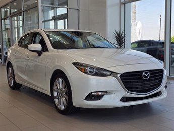 2017  Mazda3 GT TOIT | CAMÉRA | BLUETOOTH | 18 POUCES | BAS KM!