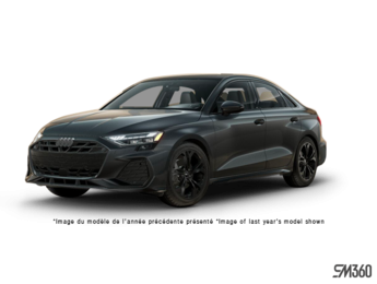 2026 Audi A3 Berline PROGRESSIV