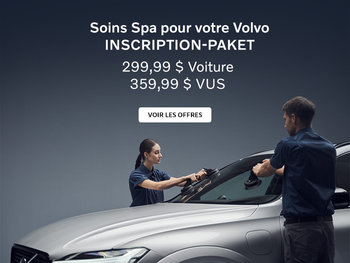 Soins Spa pour votre Volvo INSCRIPTION-PAKET