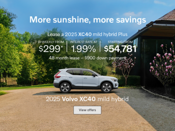 The 2025 Volvo XC40 mild hybrid