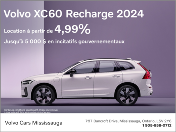 The 2024 Volvo XC60 Recharge