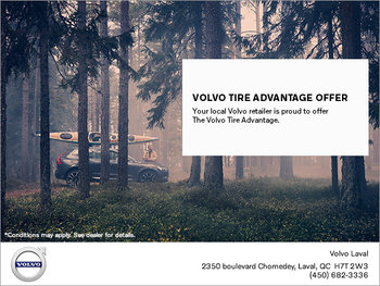 Volvo Tire Advantage Offer