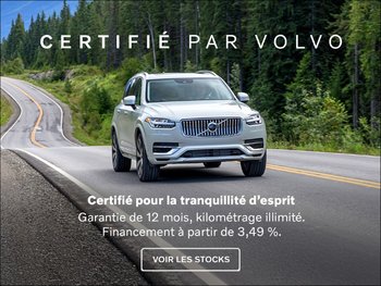 Certifié par Volvo