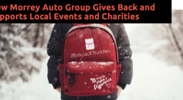 How Morrey Auto Group Gives Back and Supports Local Events and Charities