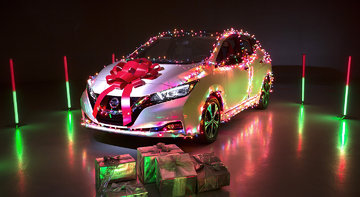 Nissan introduces Christmas-themed jingles for the Nissan LEAF