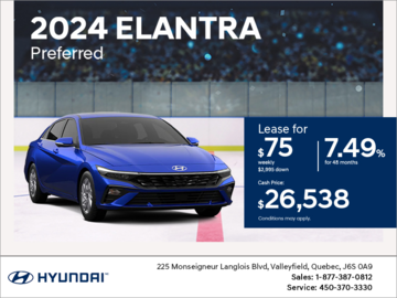 Get the 2024 Elantra!