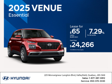 Get the 2025 Hyundai Venue