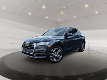 Audi Q5 Progressiv S-LINE + CUIR + TOIT PANO + GPS + CAM + 2018