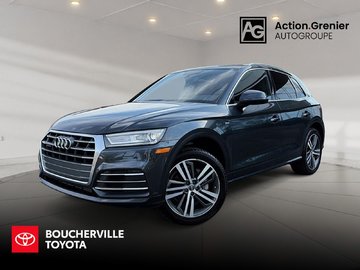 Audi Q5 Progressiv S-LINE + CUIR + TOIT PANO + GPS + CAM + 2018