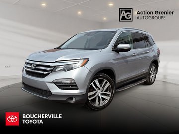 Honda Pilot Touring + DVD + CUIR + TOIT PANO + GPS + CAMERA ++ 2018