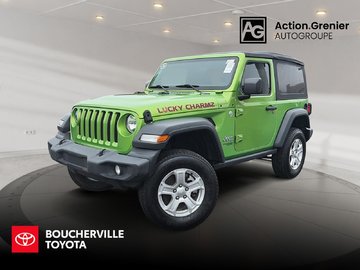 Jeep Wrangler Sport S + V6 + AIR CLIMATISÉ + CAMERA + PUSH START 2018